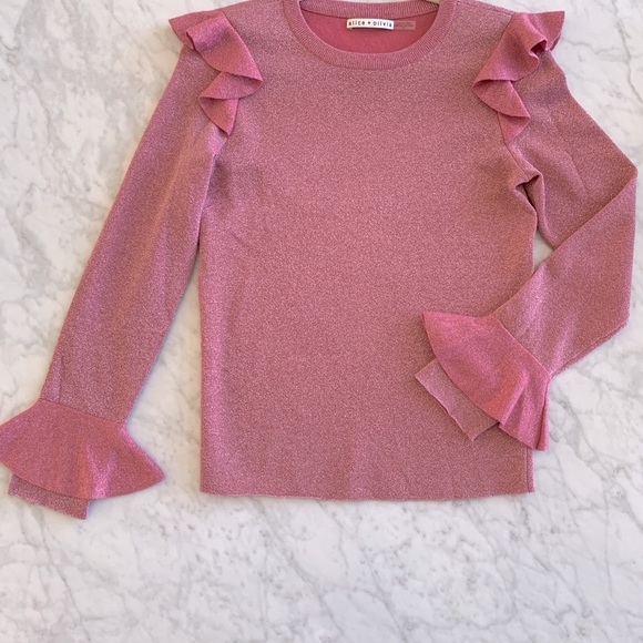 Alice + Olivia Sparkling sweater - Picture 2 of 11